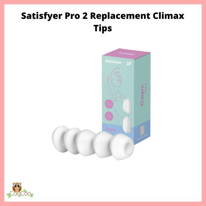 (SALE) SATISFYER PRO 2 REPLACEMENT CLIMAX TIPS