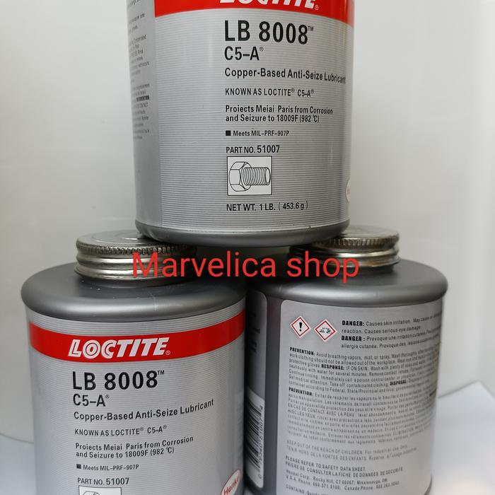 loctite lb 8008 C5-A copper based anti size lubricant loctite lb 8008