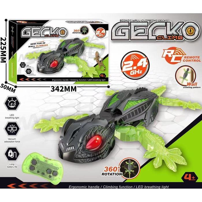 COD Mainan tokek remote control panjat dinding yang unik dan menarik untuk anak-anak hadiah menyenan