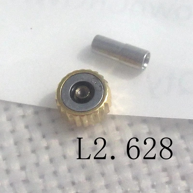 1 Set Steel Watch Crown Replacement Part For Longines L2.628 L2.628.2 L2.628.4 L4.760 L4.760.2