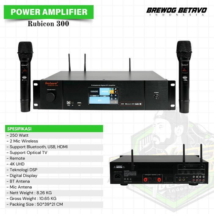AMPLIFIER BETAVO RUBICON 300