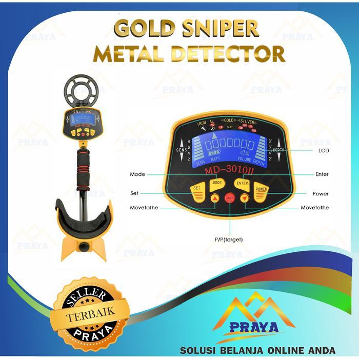 Promo Digital Metal Detector Logam Detektor Emas Perak Gold Silver Iron Termurah