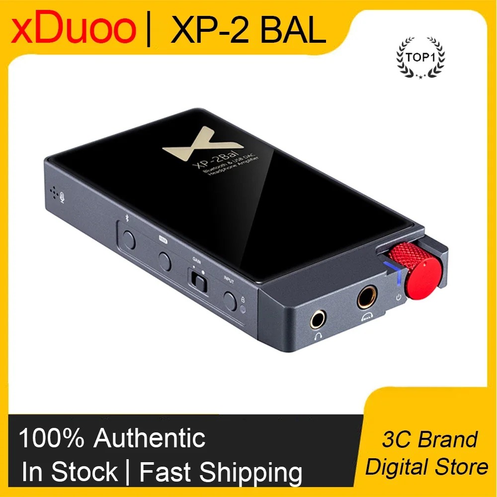 XDUOO XP-2 BAL DAC Balanced Headphone Amplifier ES9018K2M HD Bluetooth CSR8675 Bluetooth 5.0 USB DAC