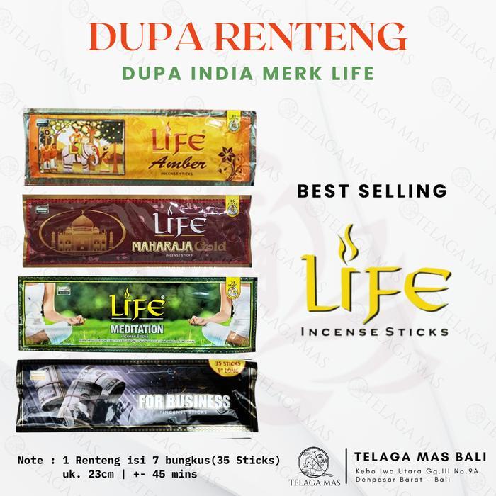 Dupa India LIFE - CYCLE Renteng