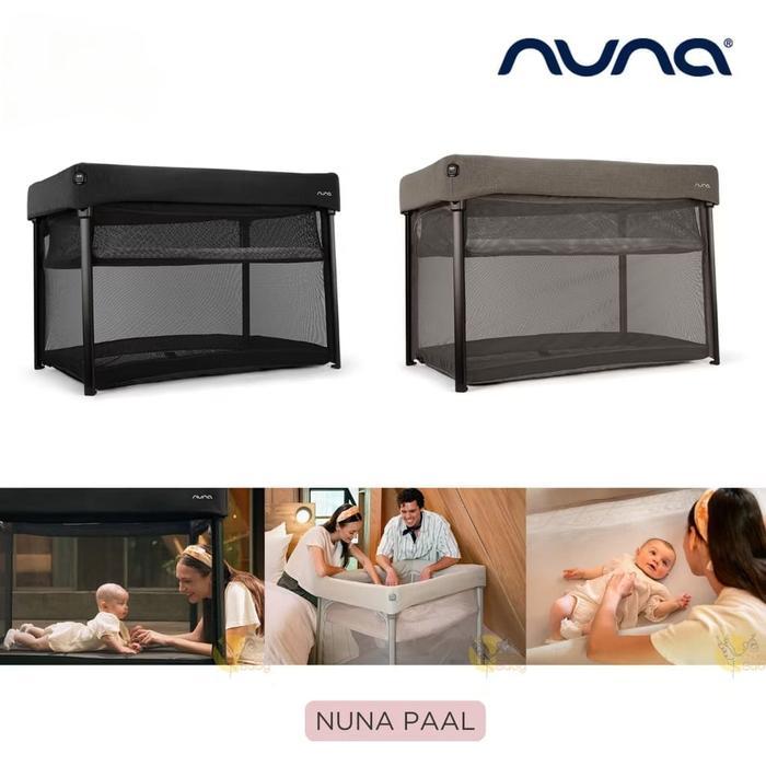 BOX BABY NUNA PAAL FREE MATTRESS, ORGANIC COTTON SHEET, INSECT NET & TRAVEL BAG / TEMPAT MAIN &