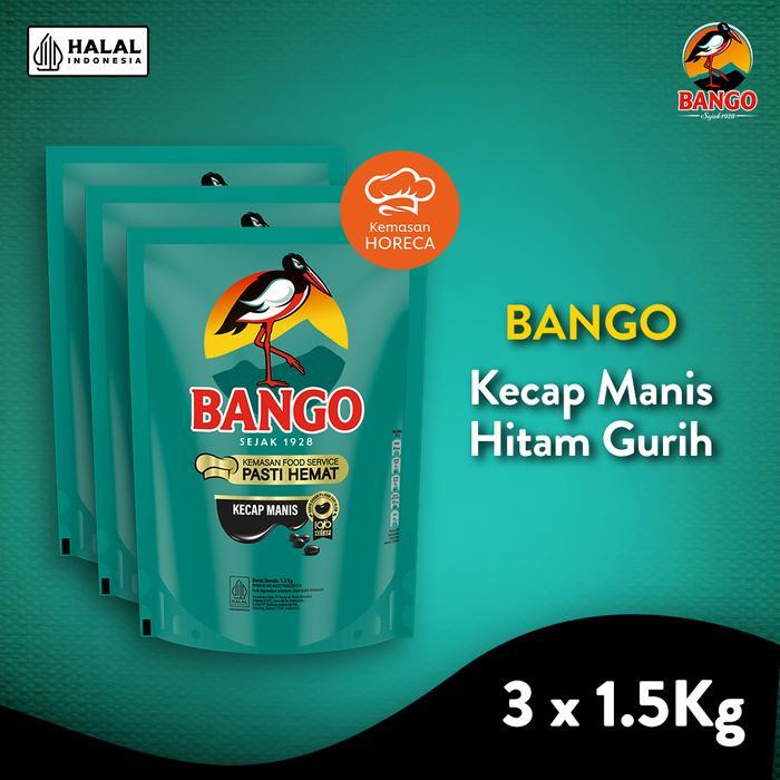 Kecap Manis Pouch 1.52 Kg Isi 3 Pcs, Manis Gurih dari Gula Kelapa dan Kedelai Hitam, Cocok untuk Aya