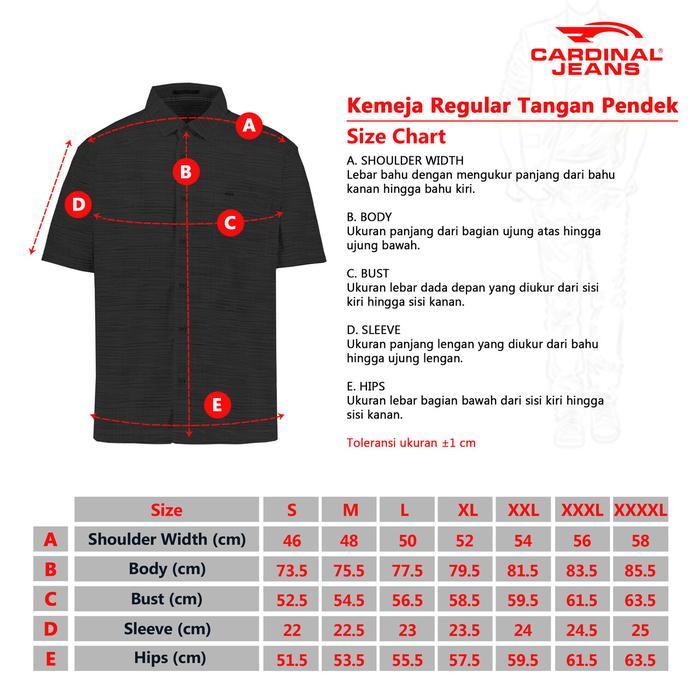 OBRAL Cardinal Kemeja Lengan Pendek Pria C3060P04I