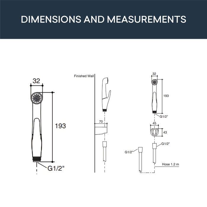 Kohler Luxe Hygiene Spray K-77364K-Cp / Kohler Jet Shower Toilet