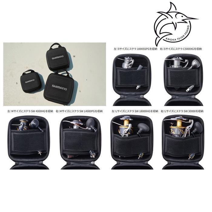Tempat Box Pelindung Shimano Semi Hard Reel Guar Case Bp-231X Penyimpanan Reel Pancing