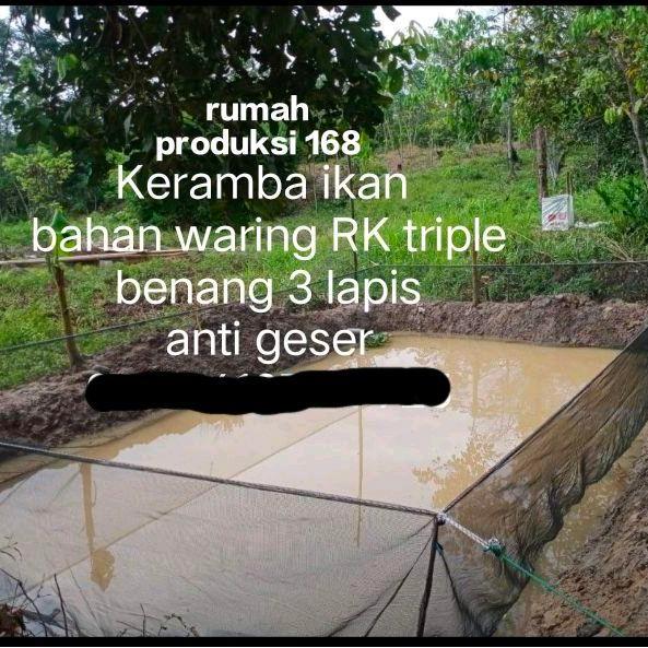 Waring Keramba 4M X 6M X 1.5M Waring Jaring Ikan Keramba Jaring Apung
