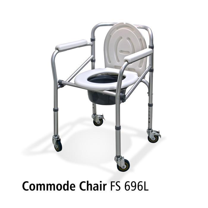 Kursi Bab Commode Chair Dengan Roda 696 Onemed Berkualitas
