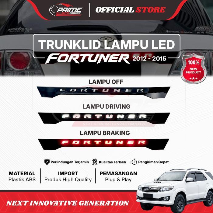 Trunk Lid Led Grand Fortuner 2012 - 2015 Trunklid Fortuner Led