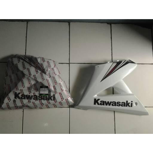 Fairing Bawah New Ninja Rr Se Striping Putih Original