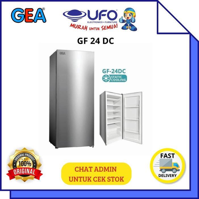 GEA GF24DC UPRIGHT FREEZER | FREEZER BERDIRI 189 LITER