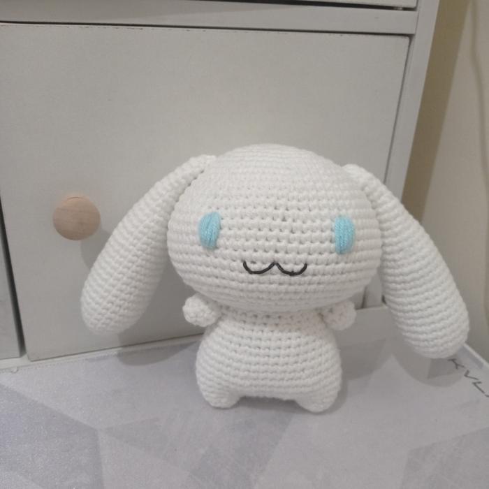 Cinnamon Roll Plushie/Boneka Rajut Cinnamon Roll/Boneka Rajut Sanrio Pasti Promo