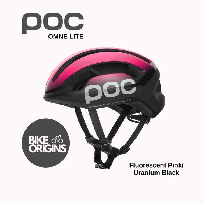 Helmet POC OMNE LITE Fluorescent Pink Helm Sepeda