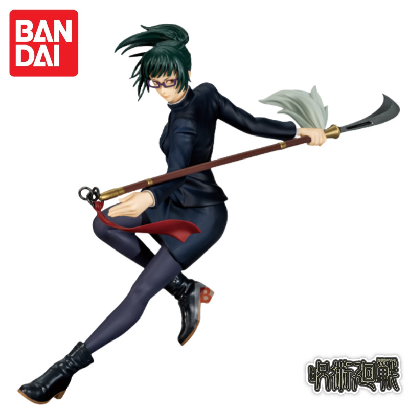 In Stock Jujutsu Kaisen Zenin Maki Bandai Original Banpresto Action Figure Anime Action Figures Toys