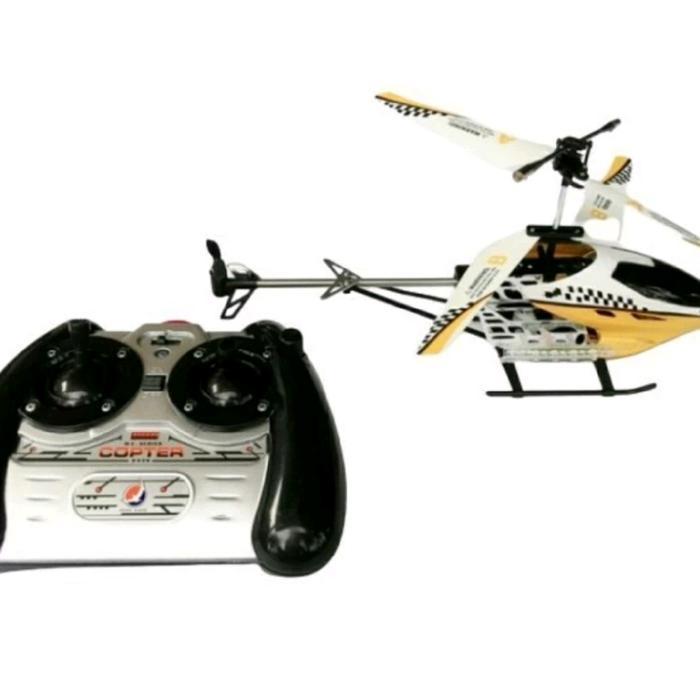 Rc Helicopter Hx 703 3.5 Channel Gyro / Mainan Rc Helikopter / Remote Control Heli Rc Tbk
