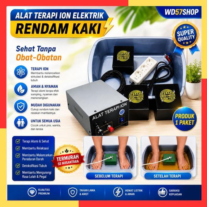 Alat Terapi Kesehatan Ion Rendam Kaki Elektrik Detox Rematik Kolestrol BISA GRAB!