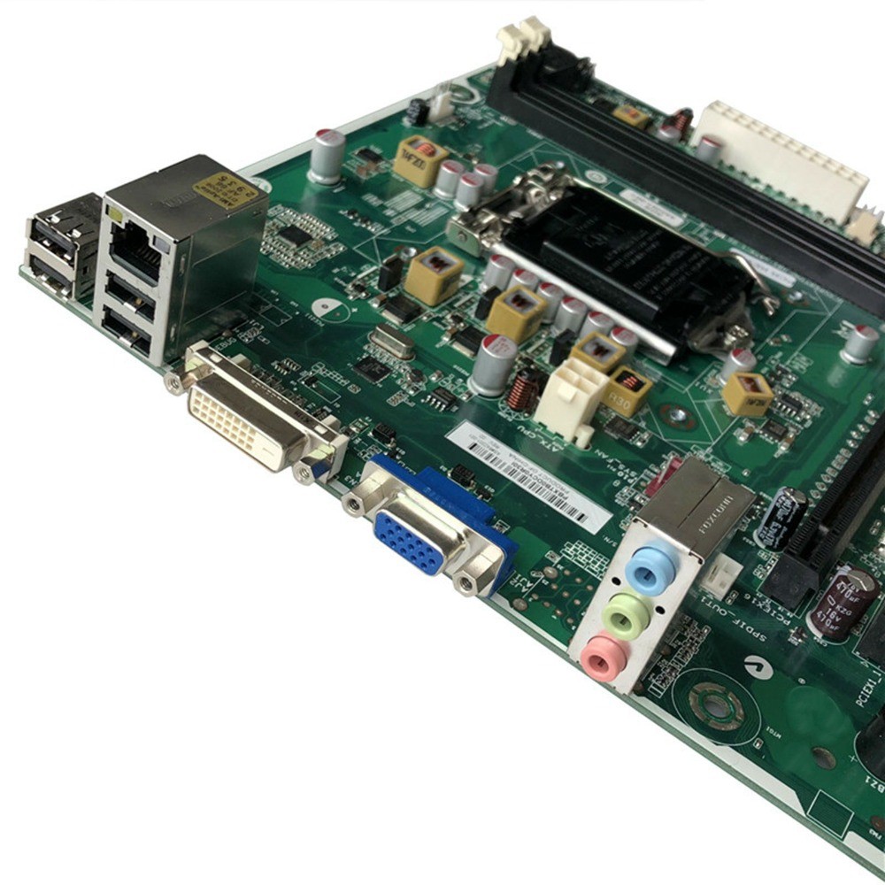 657002-001 For HP Pavilion S5 P6 3400 MT Desktop Motherboard H-CUPERTINO2_H61_uATX:1.02 LGA1155
