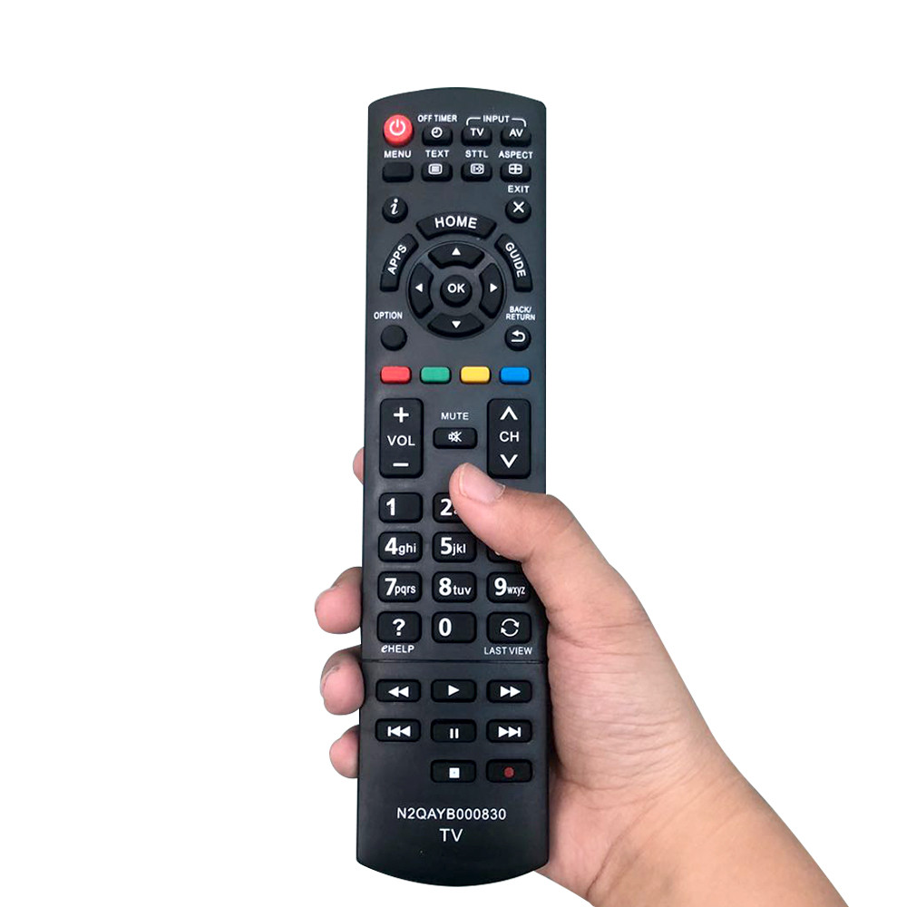 Panasonic TV Remote Control Compatible with Models TX-L39E6B H-LR42E6 TX-L24XW6 TX-L39EW6