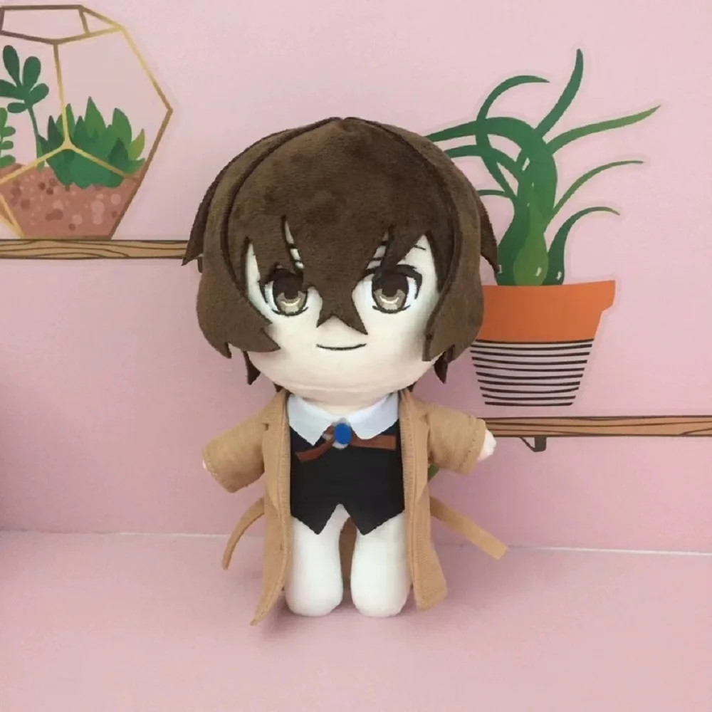 Anime Mori Ogai Plush Dolls 20cm Dazai Osamu Plush Toys Cute Cute Soft Sigma Stuffed Pillow Dolls