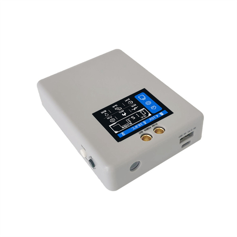 1Set Portable 2 Inch Color Screen Spot Welder 80 Gears Adjustable Spot Welding Machine White For