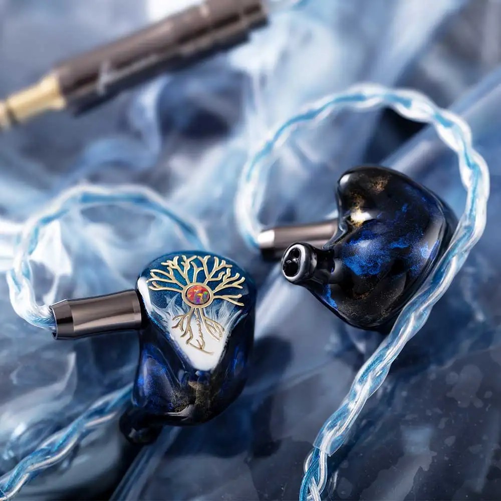 Kinera Idun 2.0 HIFI Earphones 2BA+1DD Handpainted Knowles BA Modular Cable with Stage Monitoring