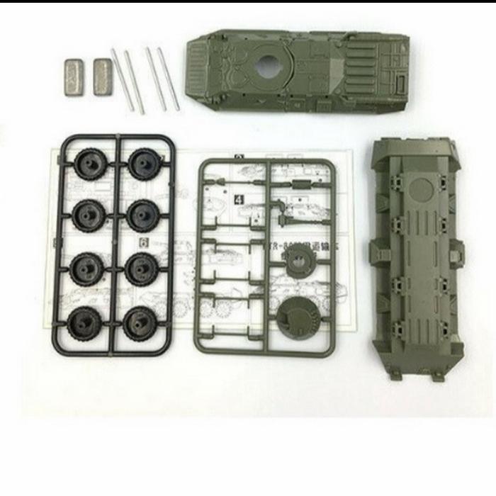 Model Kit Kendaraan Armor Lapis Baja Btr-80 Skala 1:72 Terlaris