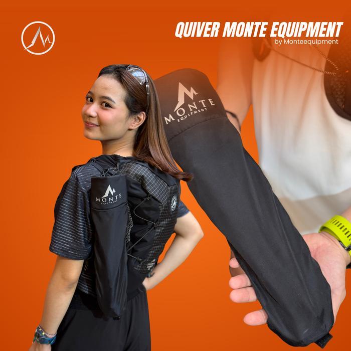 Quiver Monte Equipment Trail Running Quiver Tas Ringan Wadah Trekking Pole