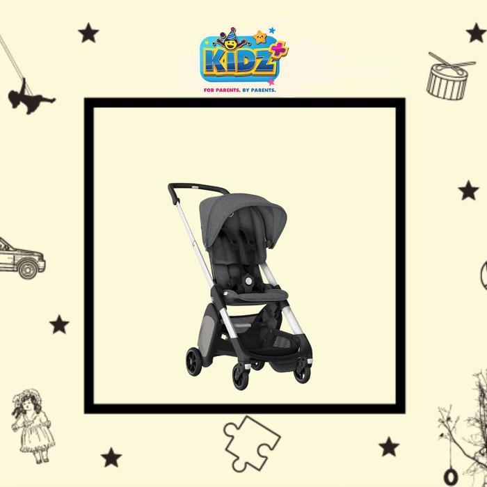 Sewa Bugaboo Ant Complete Stroller - Aluminium/ Grey Melange