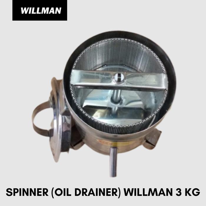 Spinner / Mesin Peniris (Pengering) Minyak 3 Kg