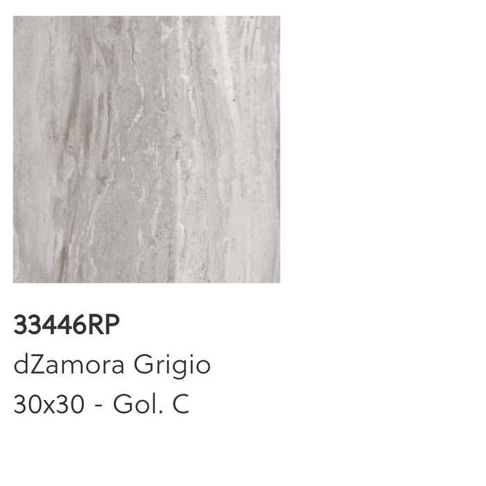Keramik Roman 30x30 dZamora Grigio 33446RP Lantai KW 1 Zamora