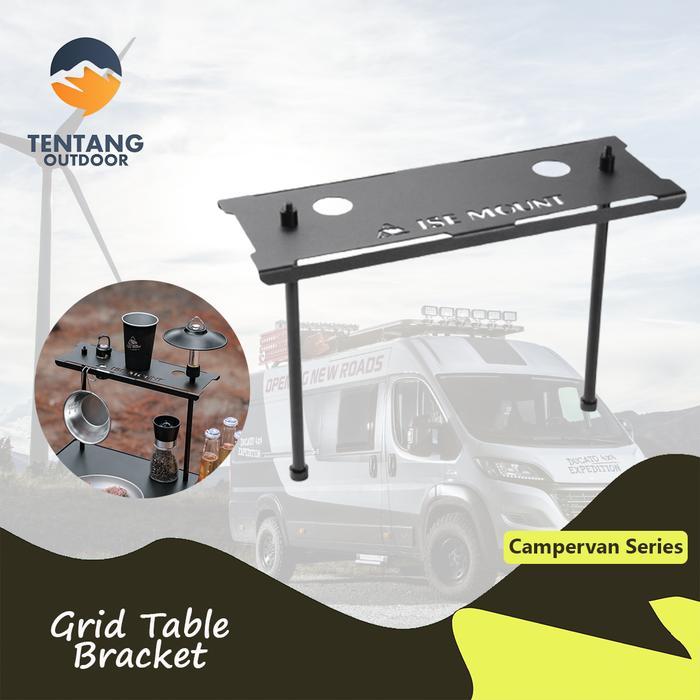 Tentang Outdoor Rak Meja Camping Multifungsi Gantungan Rak Outdoor Shelf Rack Hiking Campervan