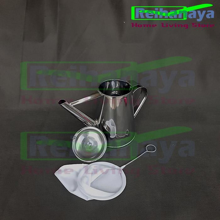 Teko Teh Tarik Kopi Thai Tea 1 LITER / Teko Mini 14 cm 100pcs