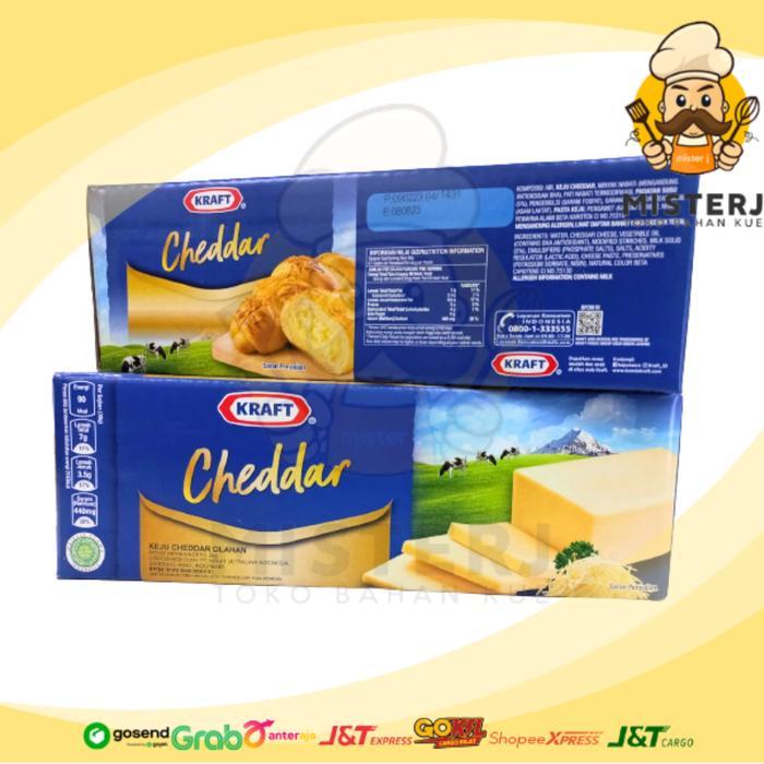 Promo Keju Kraft Cheddar 2Kg - 1 Pcs Terlaris