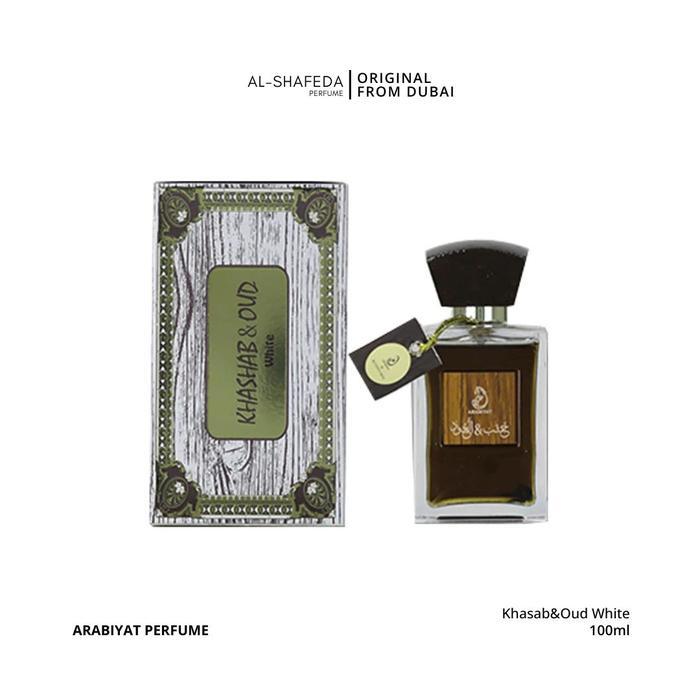 Parfum Khasab & Oud White/Parfum Oud Dubai/EDP Parfum/Parfum Tahan lama