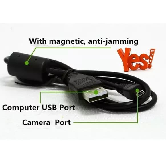 Kabel Usb Data Kamera Casio Exilim Ex-H50 Je10 N20 S8 Z800 Zs5 Qv-R200 Ready