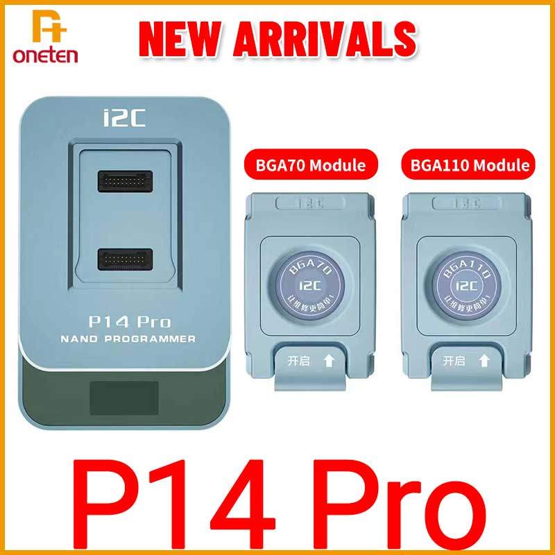 I2C P14 PRO BGA110/BGA70 PCIE NAND Programmer For iPhone 5-14PM Hard