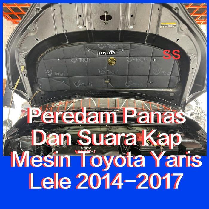 Peredam Panas Dan Suara Kap Mesin Toyota Yaris Lele Kumis 2014-2017