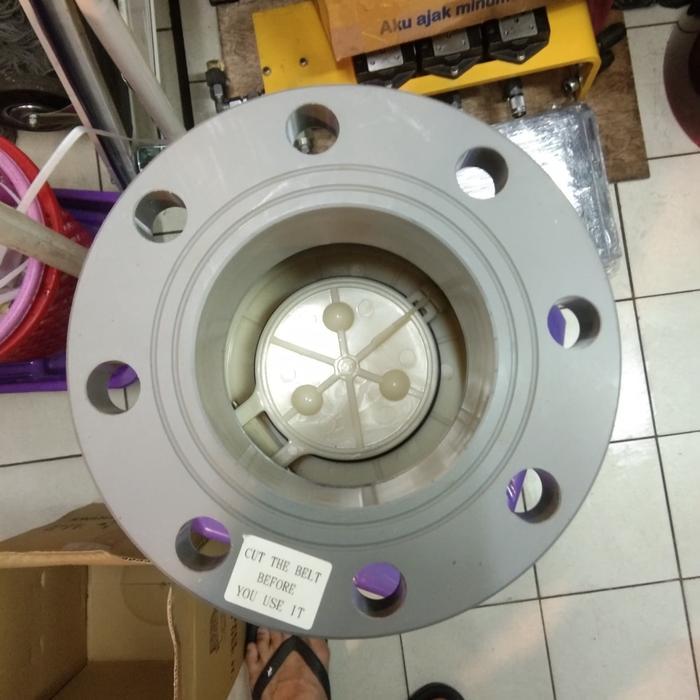 Foot Valve Flange Pvc 4" Inch