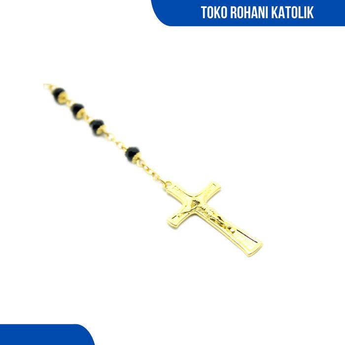 ROSARIO CEKO CANGKANG EMAS / ROSARIO KALUNG KATOLIK / ROSARIO KATOLIK