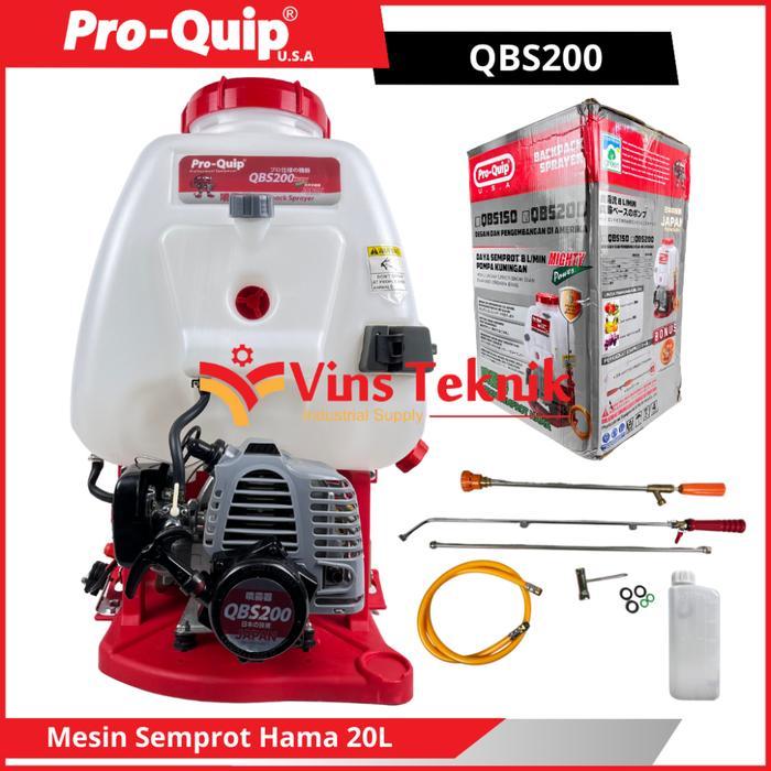 Mesin Semprot Hama Bensin Sprayer 20L QBS 200 Proquip QBS200