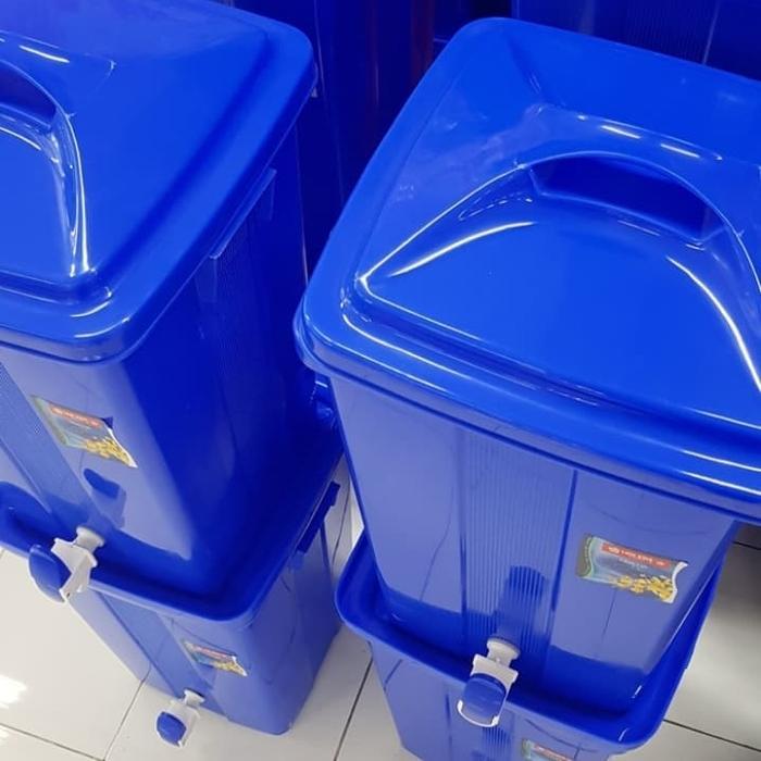 asastore221 Tong air 20 liter + keran lion star/square water dispenser 20 ltr e20