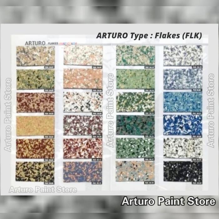 ArturoTypeFlakesFlk242124222423 2424 CatTextureTone Multicolor