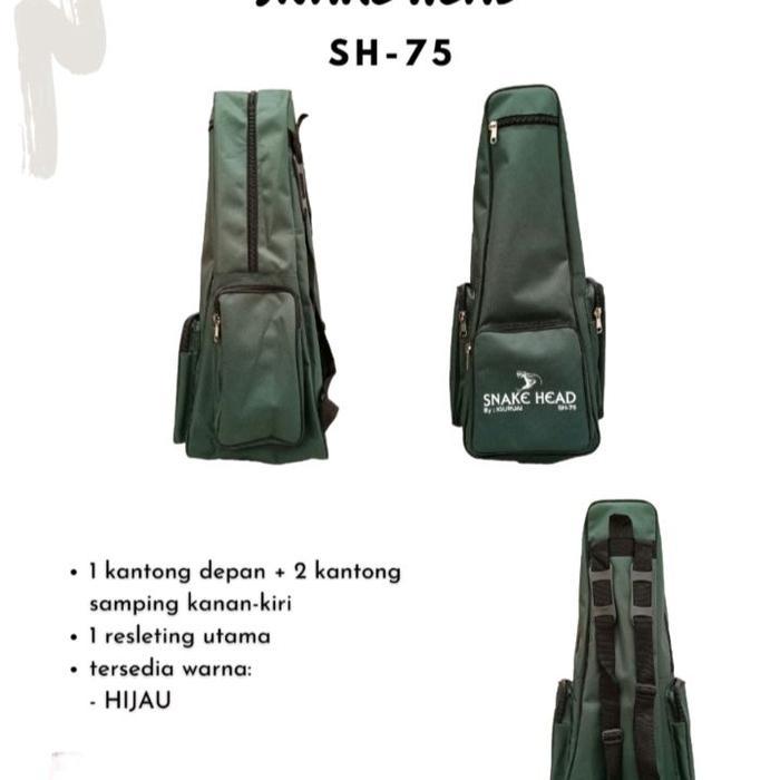 Tas Pancing Iguruai Snake Head 75 Cm