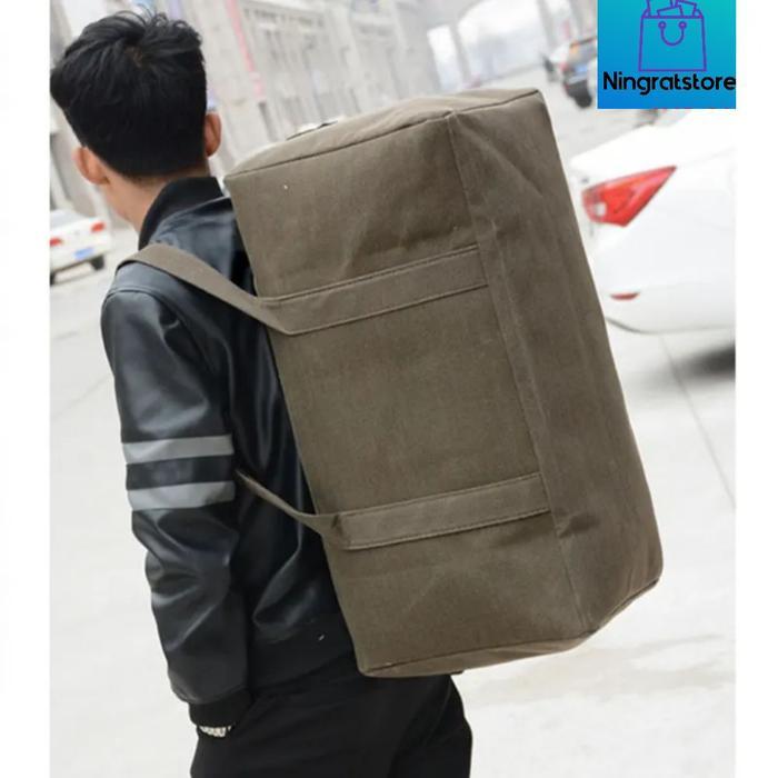Tas Travel Bag Tas Duffel Weekender Tas Ransel Traveling waterproof leather sling tas perjalanan