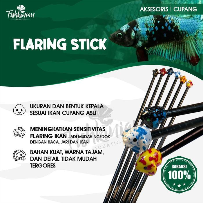 Stimulator Flaring Ikan Cupang Flaring Stick - Varian Avatar Gold