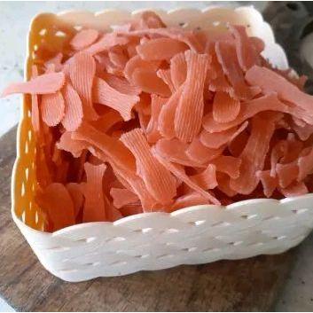 TERUJI Kerupuk ikan Fuji 1 kg / Kerupuk Bentuk Ikan