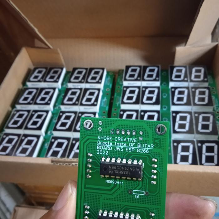 Modul Kit Jws Segment Seven Jam Controller Tbk